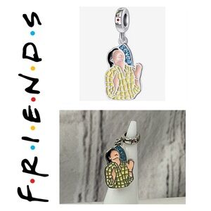 🌟 S925 Sterling Silver Friends TV Series Charm